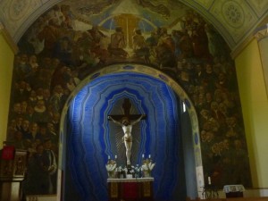 Das Altarbild in der Heydekrüger Kirche