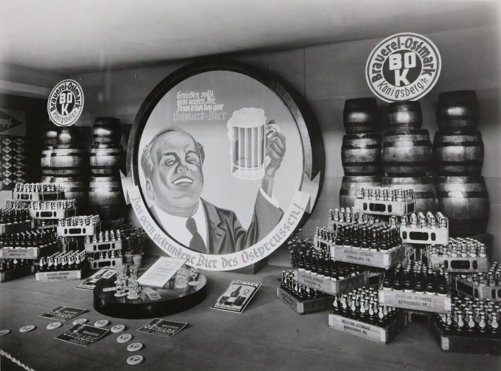 Die Brauerei Ostmark auf der Ostmesse 1939