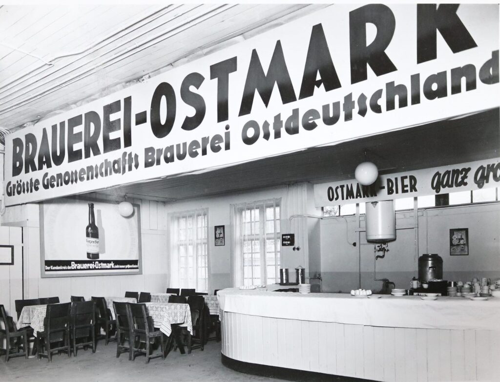 Die Brauerei Ostmark auf der Ostmesse 1940