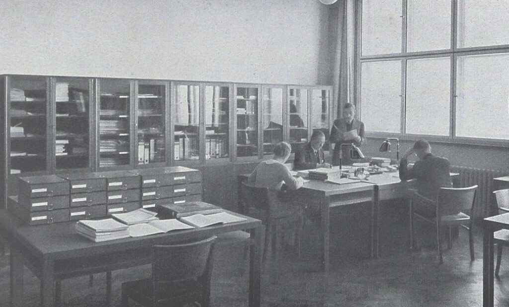 Arbeitsraum 1930er Jahre - Handelshochschule Königsberg