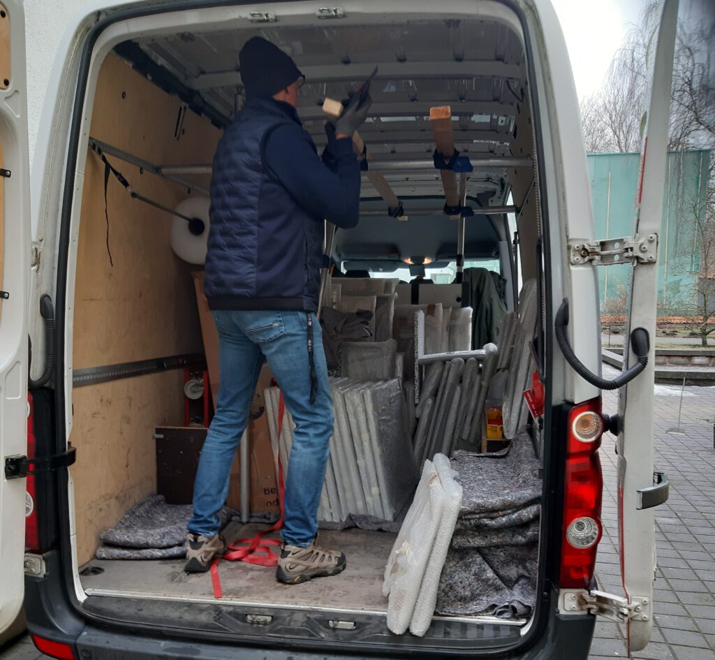 Vorbereitungen zur Ausstellung © Ostpreußisches Landesmuseum