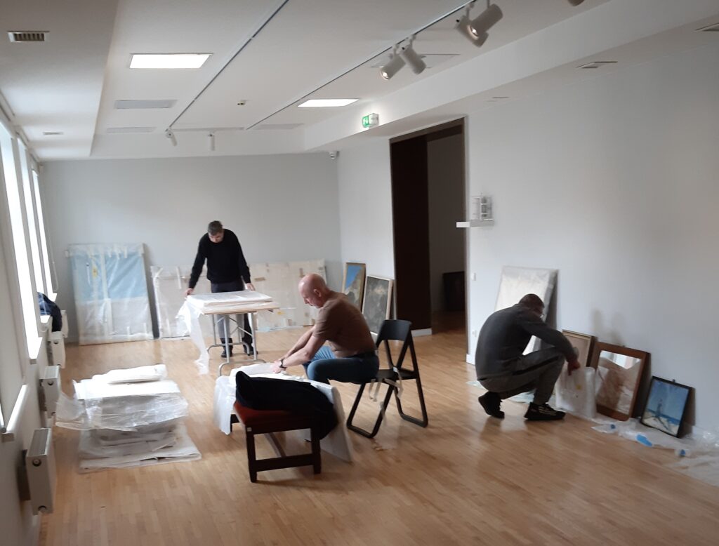 Vorbereitungen zur Ausstellung © Ostpreußisches Landesmuseum